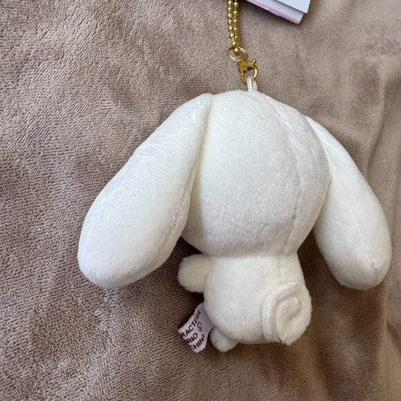 NWT Sanrio Cinnamoroll Nikonui Mascot Plush Doll Keychain LE from Japan, White - Picture 15 of 15